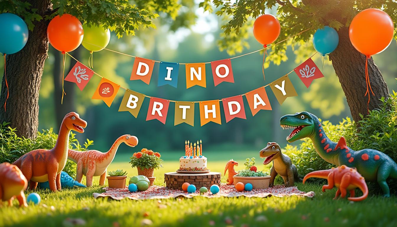 découvrez nos astuces pour une décoration de fête d’anniversaire sur le thème des dinosaures : idées originales, ambiance préhistorique, accessoires et conseils pour émerveiller les enfants.
