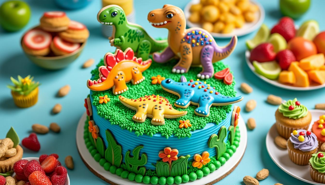 découvrez nos conseils pour choisir la meilleure décoration sur le thème des dinosaures et organiser une fête d'anniversaire inoubliable pour vos enfants !