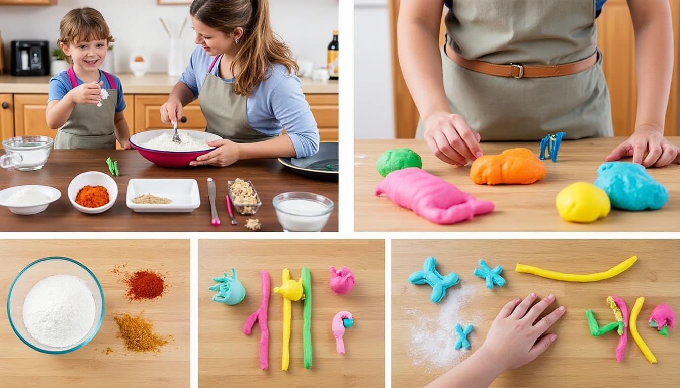 découvrez notre recette facile de pâte à modeler sans cuisson, idéale pour amuser vos enfants tout en stimulant leur créativité. fabriquez votre propre pâte colorée à la maison et partagez des moments ludiques en famille !