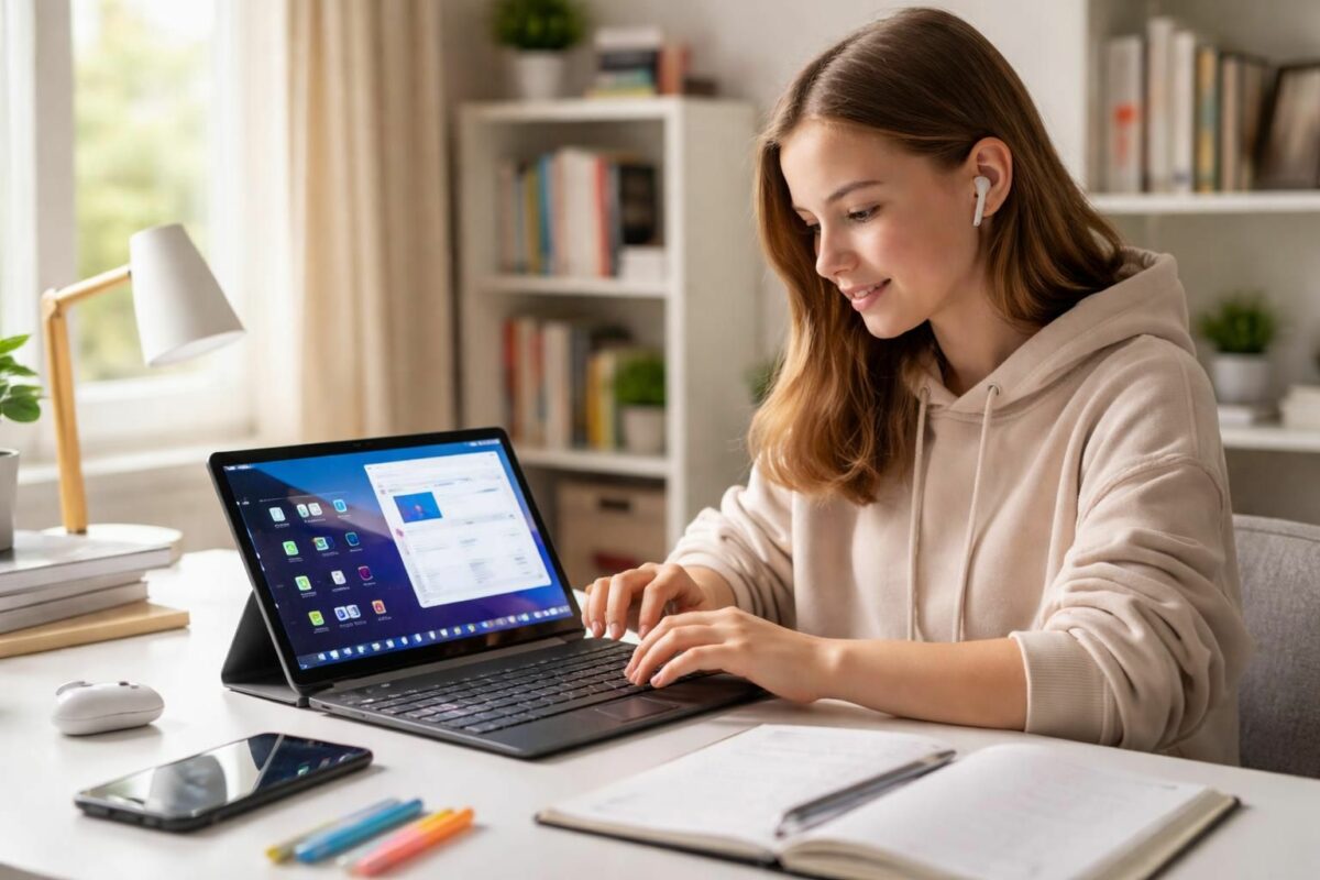 découvrez si la fonctionnalité samsung dex sur une tablette 10" est utile pour un adolescent, en explorant ses avantages et applications pratiques.