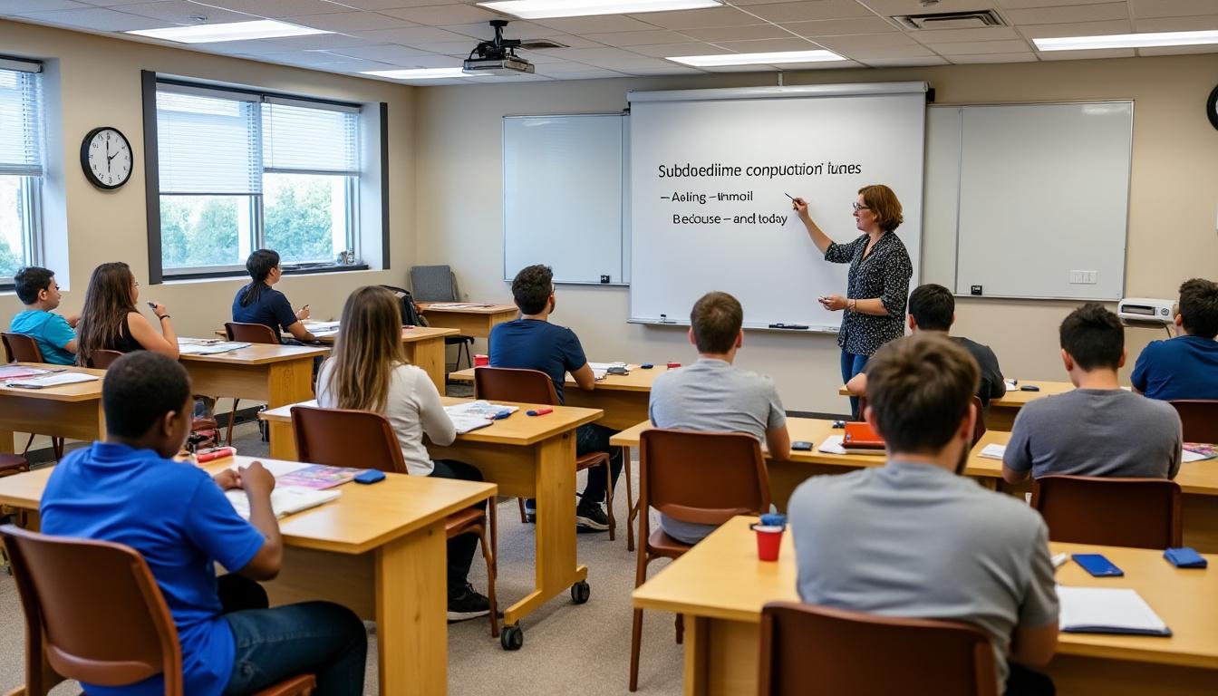 découvrez tout sur les conjonctions de subordination avec un tableau explicatif clair et facile à comprendre pour maîtriser leur utilisation en français.