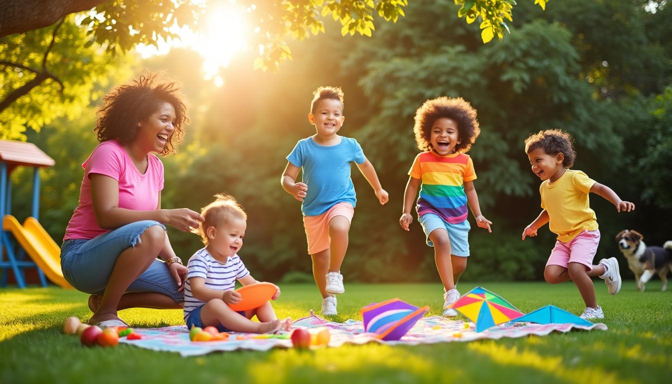 découvrez 'un gage', un jeu pour enfants qui favorise le rire en famille tout en renforçant les liens et le bonheur partagé.