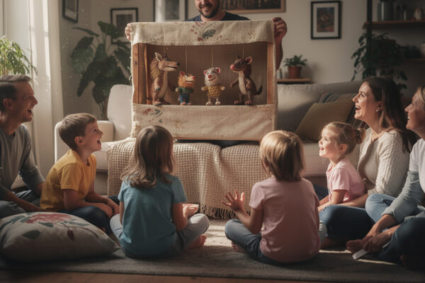 découvrez pourquoi un spectacle de marionnettes maison est l'animation idéale pour rendre une fête d'anniversaire inoubliable et captivante pour les enfants.