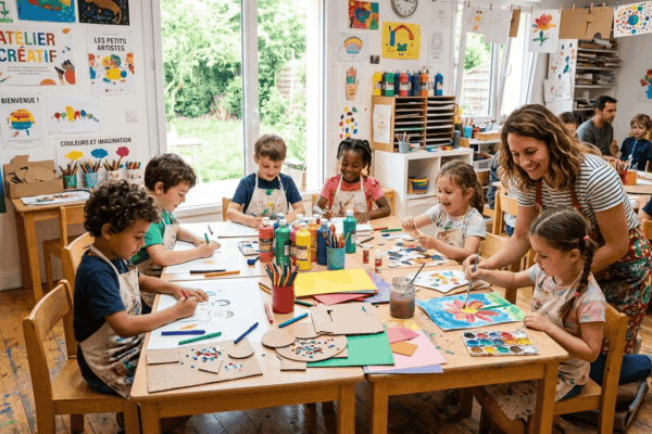 atelier créatif pour enfants
