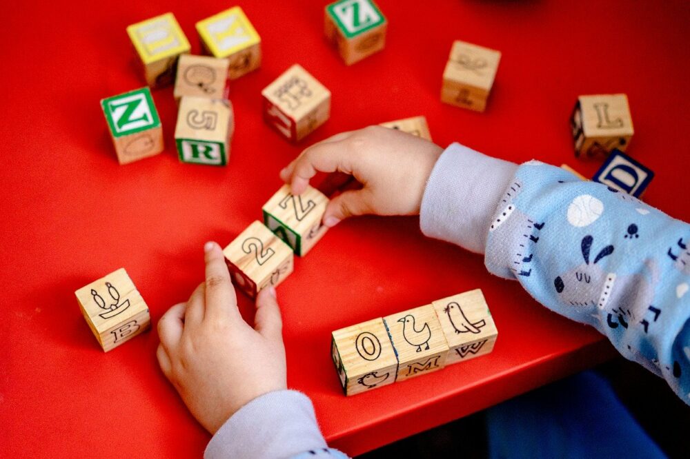 cubes pour enfant