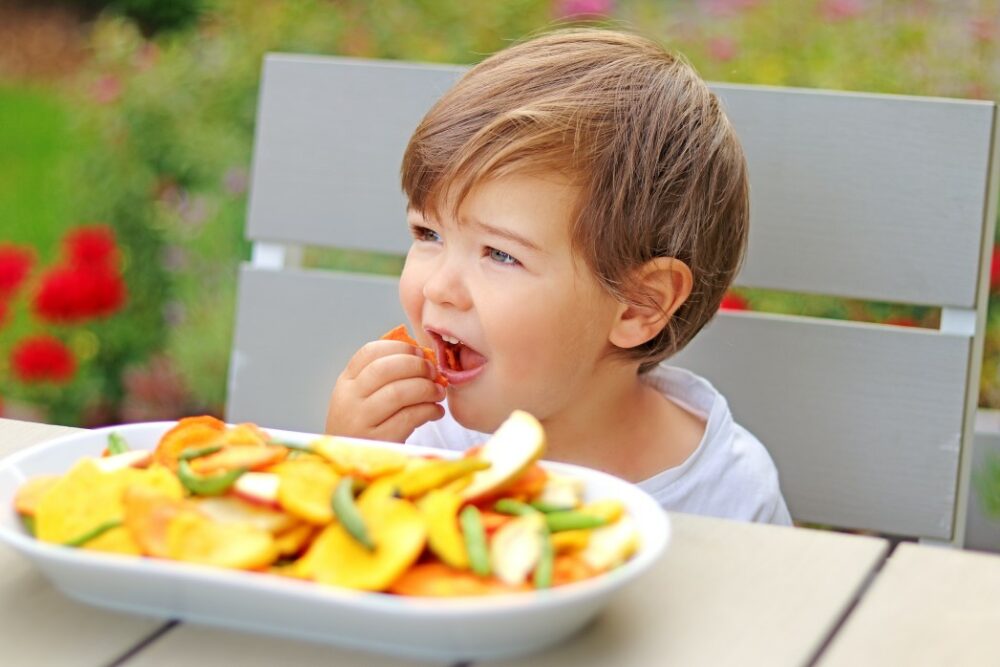 enfant végétarien