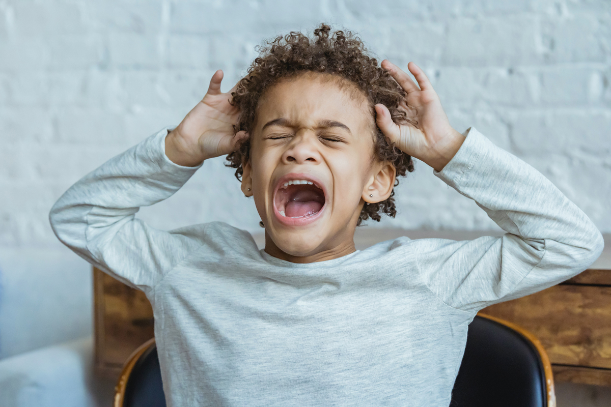 enfants stressés