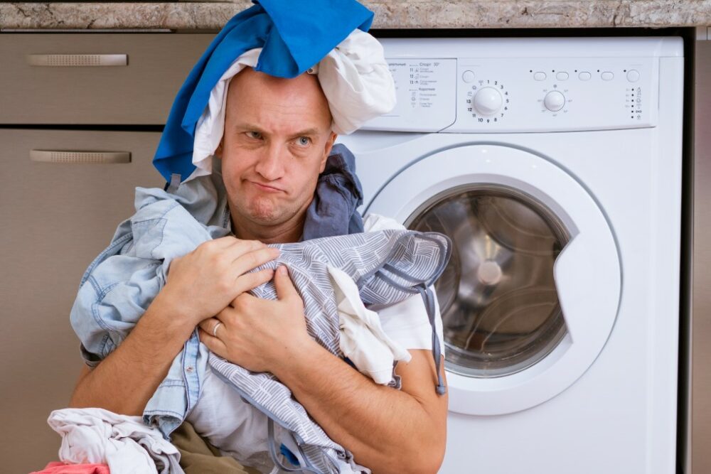 Quel est le bac à détergent sur une machine à laver Calgon