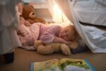 nuit à la belle étoile en famille