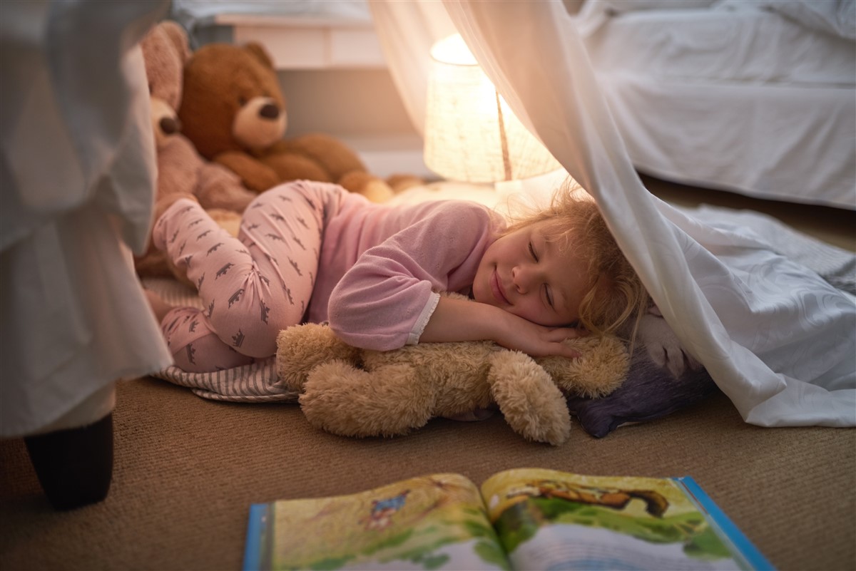 nuit à la belle étoile en famille