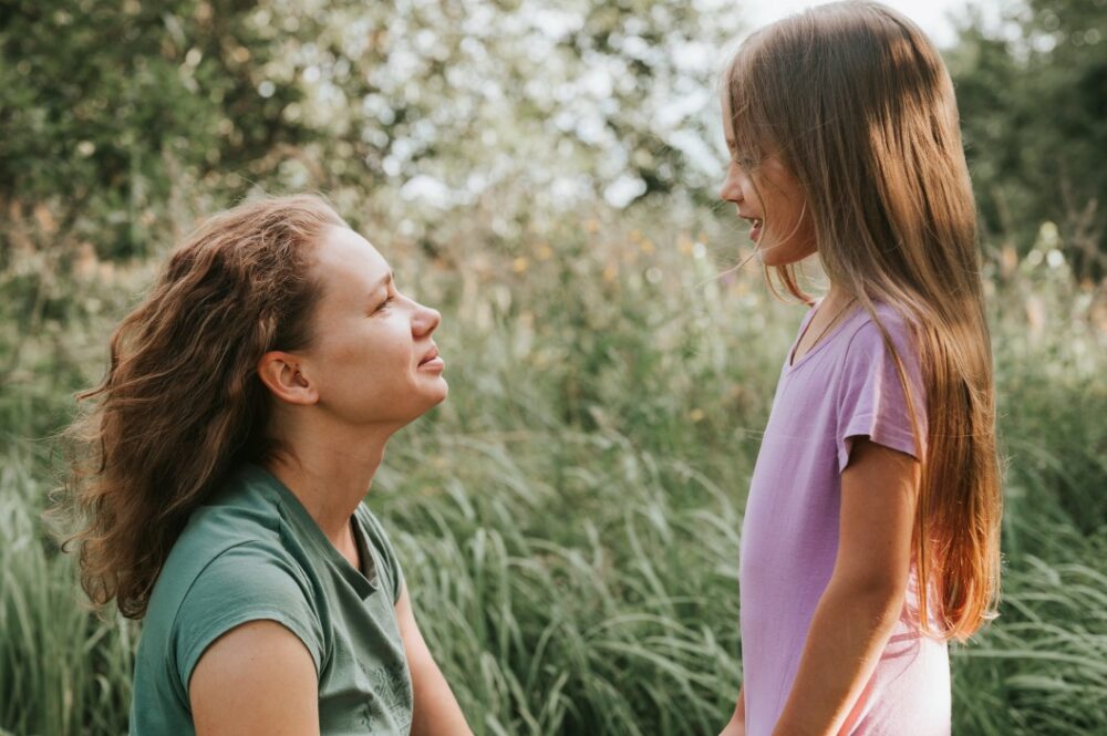 parler à un enfant