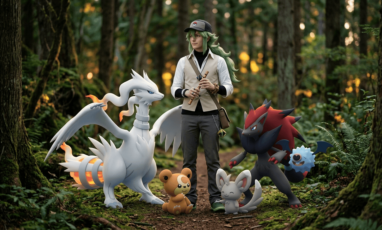 personnage Pokémon en N
