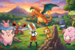 personnages de Pokémon en C
