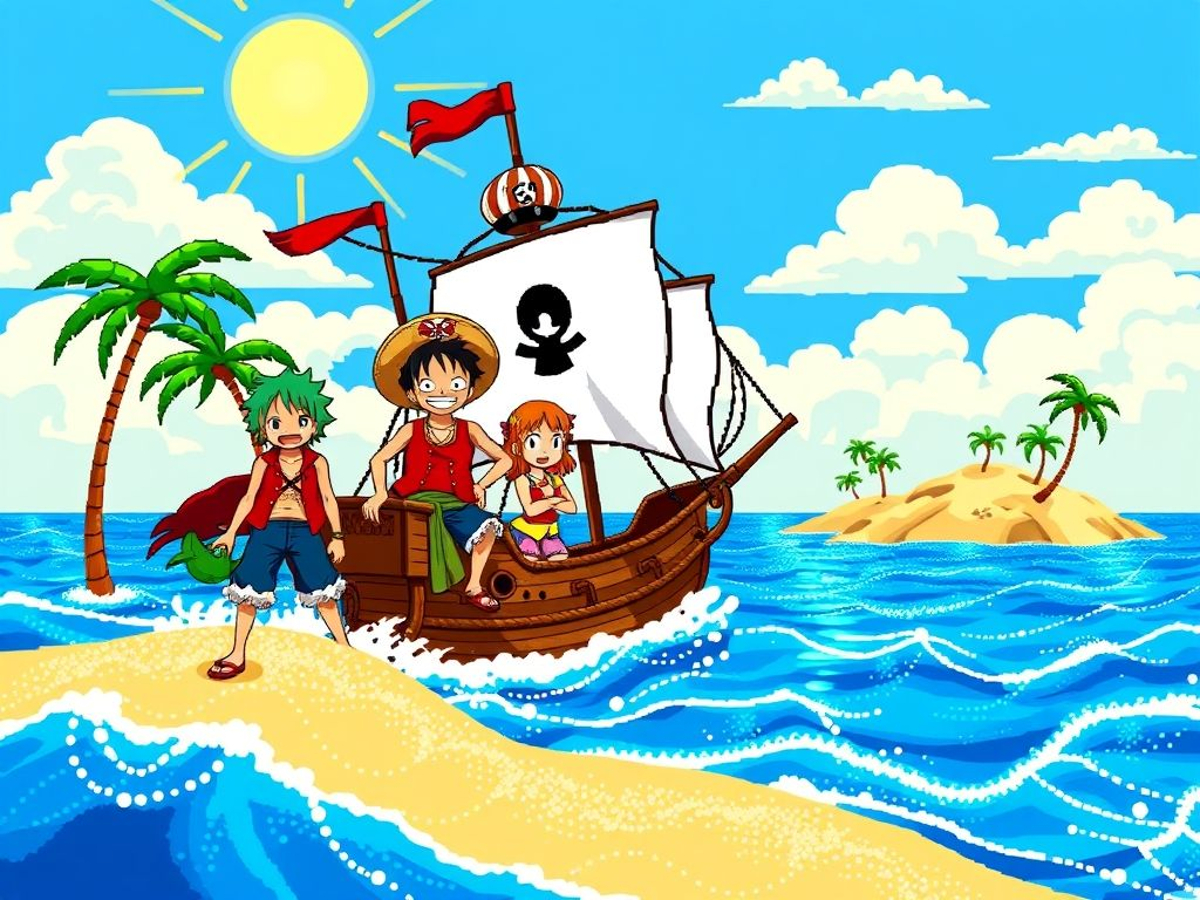 pixel art one piece