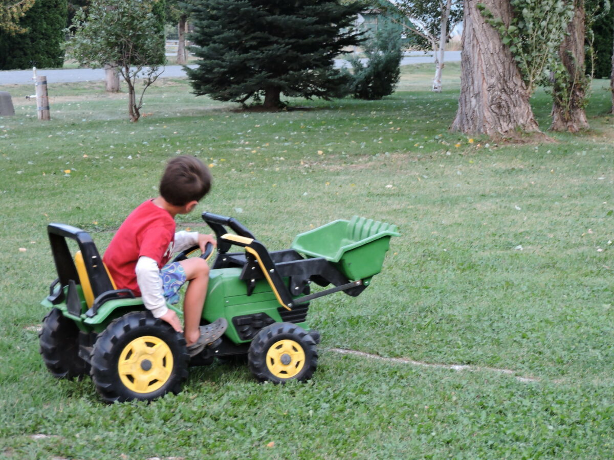 tracteur pour enfant