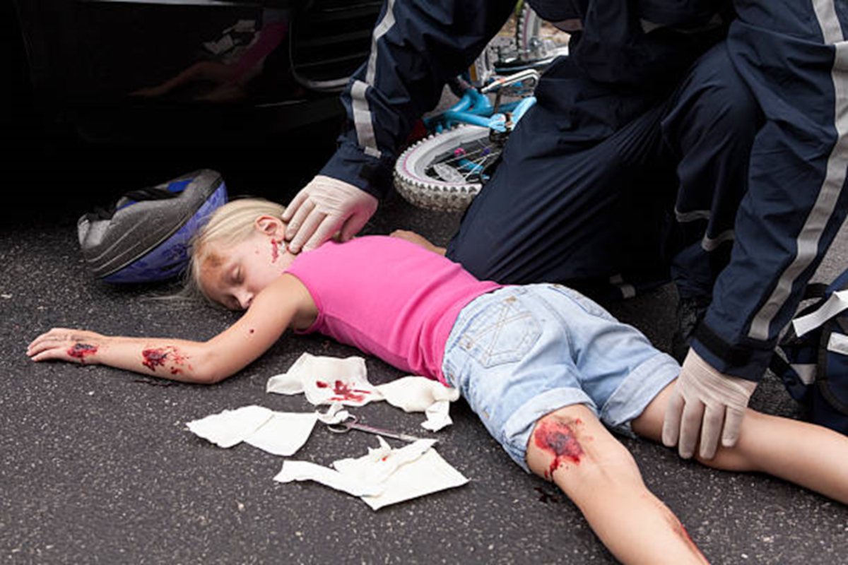 victime accident